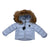 GIUBBOTTO CON PELLICCIA NATURALE 25WBBXC02450 005183 975 BLAUER 