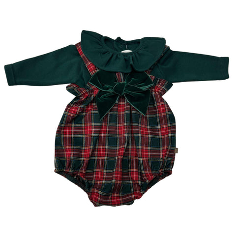 SALOPETTE E BODY TARTAN 32515/19125 U CALAMARO 