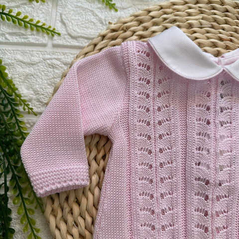 TUTINA E BABBUCCE IN FILO LT1054/LSC1054 ROSA LA SARTORIA DEI PICCOLI 