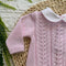 TUTINA E BABBUCCE IN FILO LT1054/LSC1054 ROSA LA SARTORIA DEI PICCOLI 