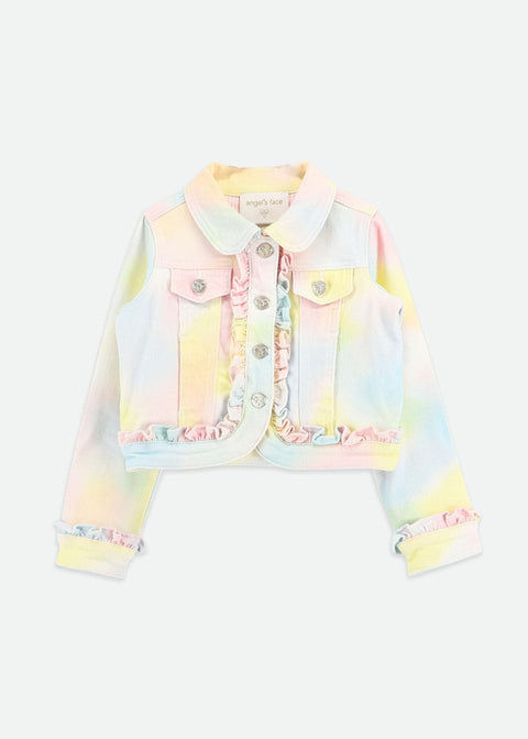 GIUBBOTTO IN JEANS MULTICOLOR GIGI JACKET MULTI ANGEL'S FACE 