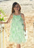 ABITO IN TULLE E PAILLETTES PALMA MINT ANGELS FACE 