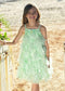 ABITO IN TULLE E PAILLETTES PALMA MINT ANGELS FACE 
