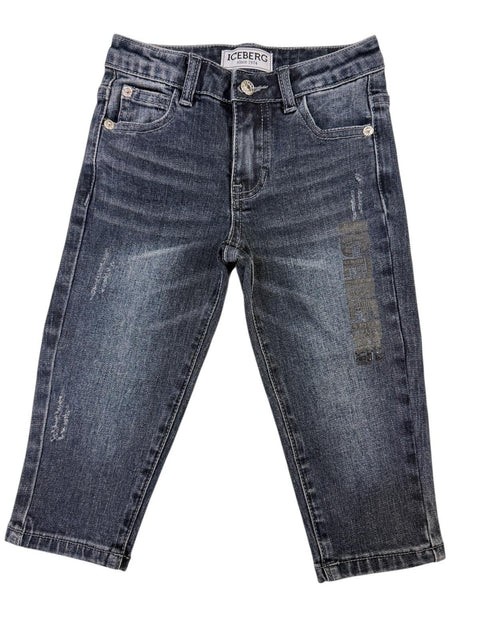JEANS NERO PTICE6317B DENIM ICEBERG 