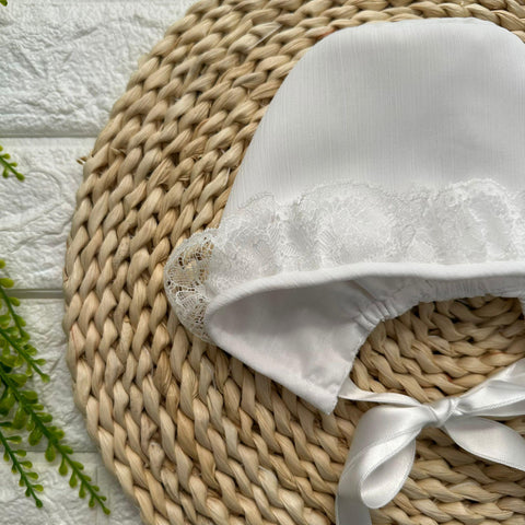 PAGLIACCETTO E CUFFIA IN CHIFFON 125-197/125-183 BIANCO GRANLEI 