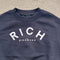 FELPA CROP GARZATA RBA25237FE BLACK RICHMOND 