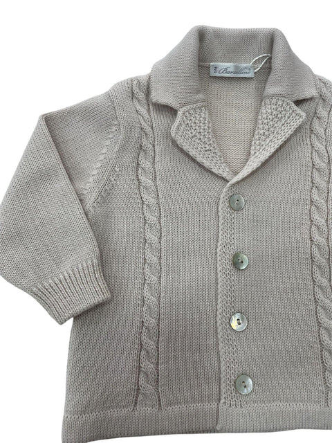CARDIGAN IN LANA 125516 U# BARCELLINO 
