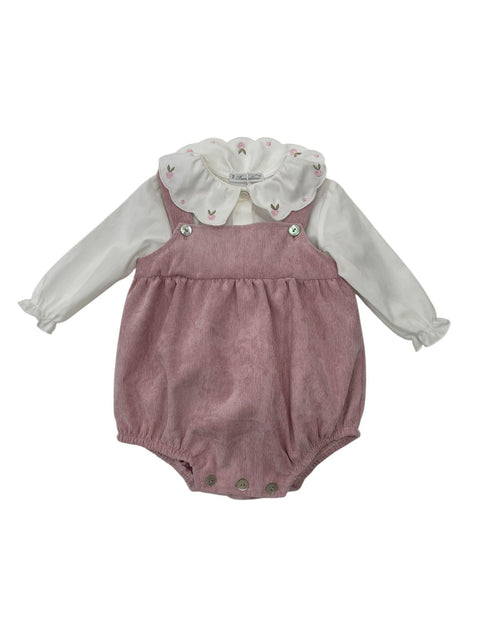 SALOPETTE E CAMICIA 126008 ROSA BARCELLINO 
