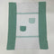 COPERTA IN COTONE IM25N13/496 VERDE ISABEL&MARTINEZ 