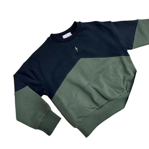 TUTA FELPATA COMP6301J MILITARE BTS 4US 