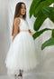 ABITO PIZZO E TULLE LUREX