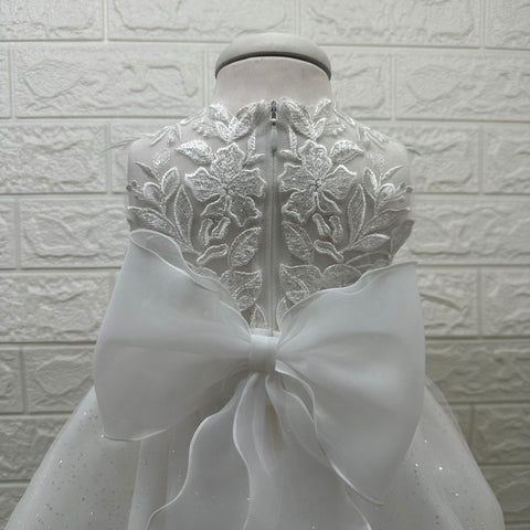 ABITO PIZZO E TULLE LUREX 2551 ABITO U MARCH 