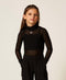 MAGLIA IN TULLE E TOP 252GJ2311 00006 TWIN SET 