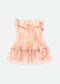 ABITO IN TULLE A FIORI ROSEBUD PEACH ANGELS FACE 