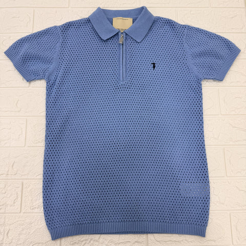 POLO IN FILO TBP26063PO BLU TRUSSARDI 