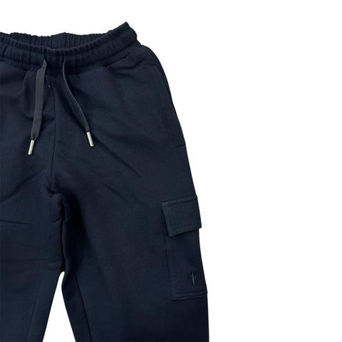 PANTALONE CARGO FELPATO PFP6301J NERO BTS 4US 