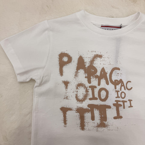 T-SHIRT IN COTONE TSP6163J BIANCO PACIOTTI 4US 