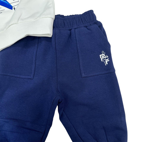 TUTA FELPATA COMP6318B BIANCO BTS 4US 