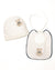 Cappello e bavetta in ciniglia