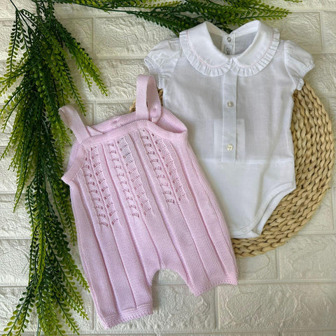 PAGLIACCETTO IN FILO L1054 ROSA LA SARTORIA DEI PICCOLI 