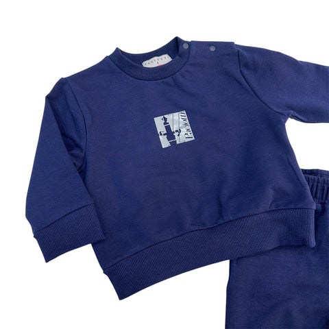 TUTA FELPATA COMP6319B BLU BTS 4US 