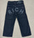 JEANS NERO LOGATO RBA25226JE DENIM BLACK RICHMOND 