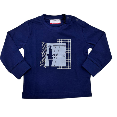 T-SHIRT IN COTONE TSP6322B BLU BTS 4US 