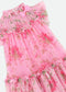 ABITO IN TULLE A FIORI MARIGOLD BEGONIA ANGELS FACE 
