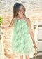 ABITO IN TULLE E PAILLETTES PALMA MINT ANGELS FACE 