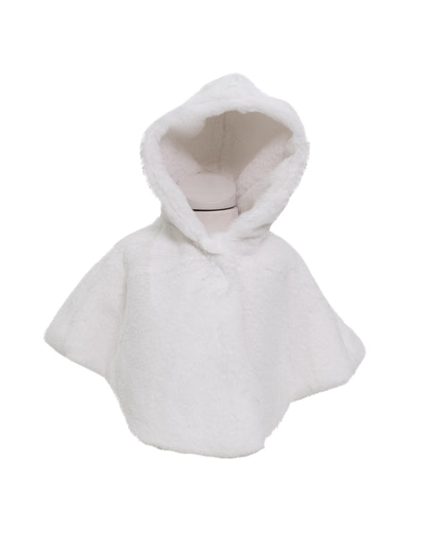 MANTELLA IN ECOPELLICCIA IM24A273 LATTE ISABEL&MARTINEZ 