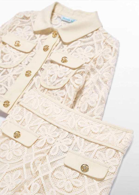 COMPLETO IN PIZZO 5288 004 ABEL&LULA 