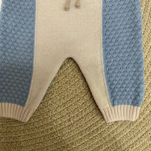 TUTINA, BODY, CARDIGAN E BABBUCCE IN LANA IN5731/IN57S C CIELO MARLU 