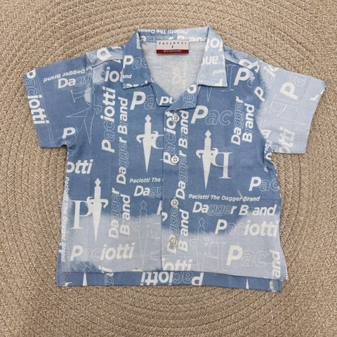 CAMICIA IN COTONE CMP6101B CIELO BTS PACIOTTI 