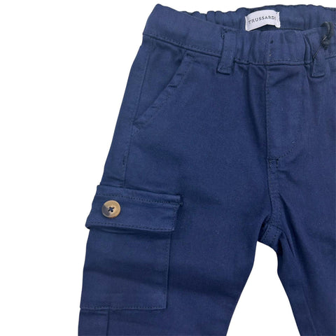 PANTALONE CARGO TIA25086PA PEACOAT TRUSSARDI 