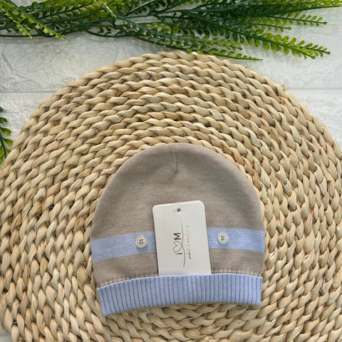 CAPPELLO E BABBUCCE IN FILO IM25N-17/524 BEIGE ISABEL&MARTINEZ 