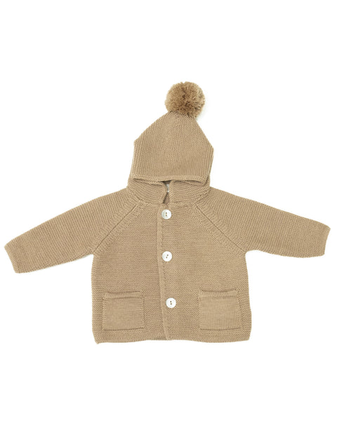 Cappotto in lana 045223 NOCCIOLA# MAGLIFICIO DI VERONA 