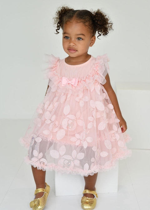 ABITO TULLE E PAILLETTE DOMINIQUE PEACH ANGEL'S FACE 