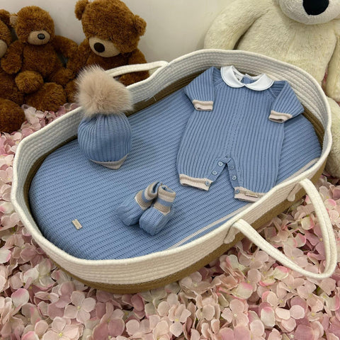 TUTINA E BABBUCCE IN LANA IN5210/IN52S CIELO MARLU 