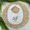 BAVETTA IN COTONE E25407 BIANCO NANAN 