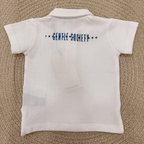 POLO IN COTONE TIP26096PO WHITE TRUSSARDI 