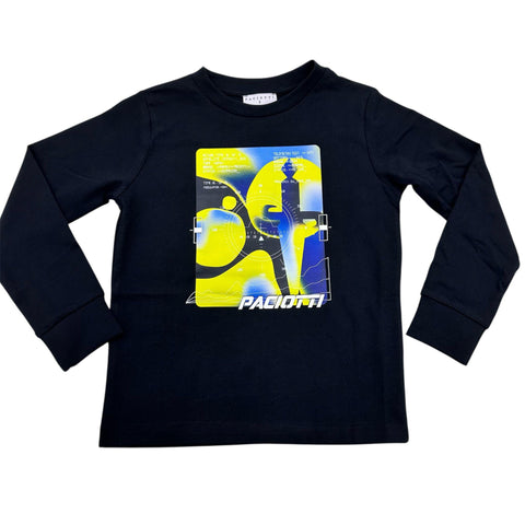 T-SHIRT IN COTONE TSP6301J NERO BTS 4US 