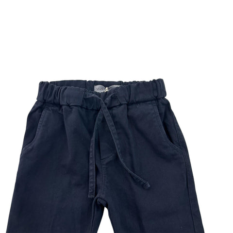 PANTALONE CON ELASTICO MR3168 BLU## MANUEL RITZ 