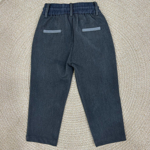 PANTALONE IN TESSUTO RBA25102PA GREY RICHMOND 