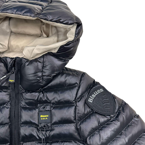 GIUBBOTTO CON CAPPUCCIO 25WBLKC02426 005958 999EI# BLAUER 