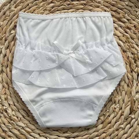 COPRI PANNOLINO IN COTONE 40701 BIANCO CALAMARO 