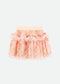 COMPLETO CANOTTA E GONNA IN TULLE A FIORI TONI/GEORGIAN PEACH ANGELS FACE 