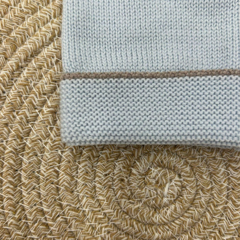 CAPPELLO IN LANA IN5871 CIELO/TORTORA MARLU 