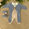 TUTINA, BODY, CARDIGAN E BABBUCCE IN LANA IN5731/IN57S C CIELO MARLU 