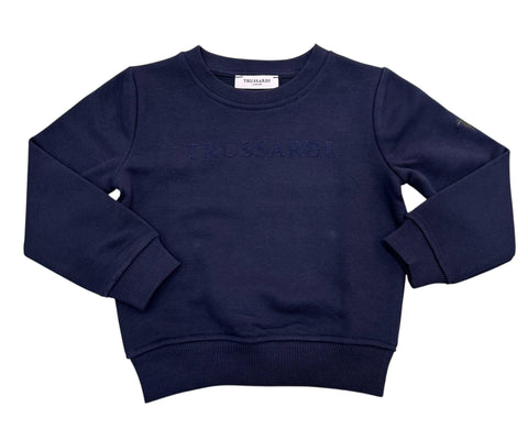 FELPA GARZATA TBA25097FE PEACOAT TRUSSARDI 