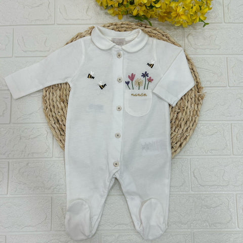 TUTINA IN COTONE E25400 BIANCO NANAN 